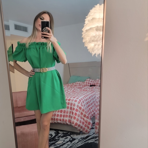 Pleione Emerald Dress for holidays - Picture 4 of 7